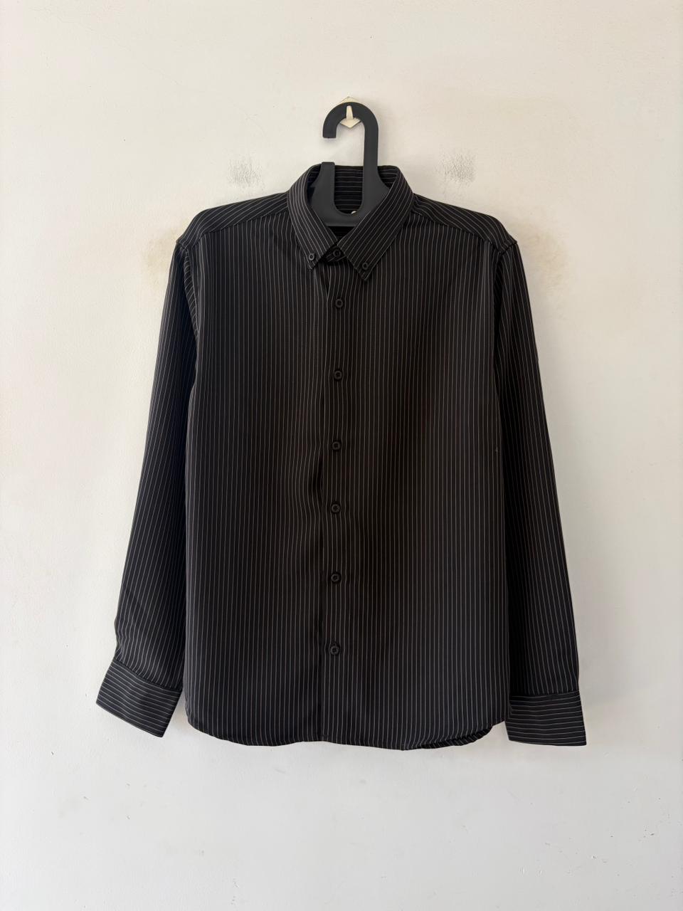Obsidian Imp pin stripes shirt
