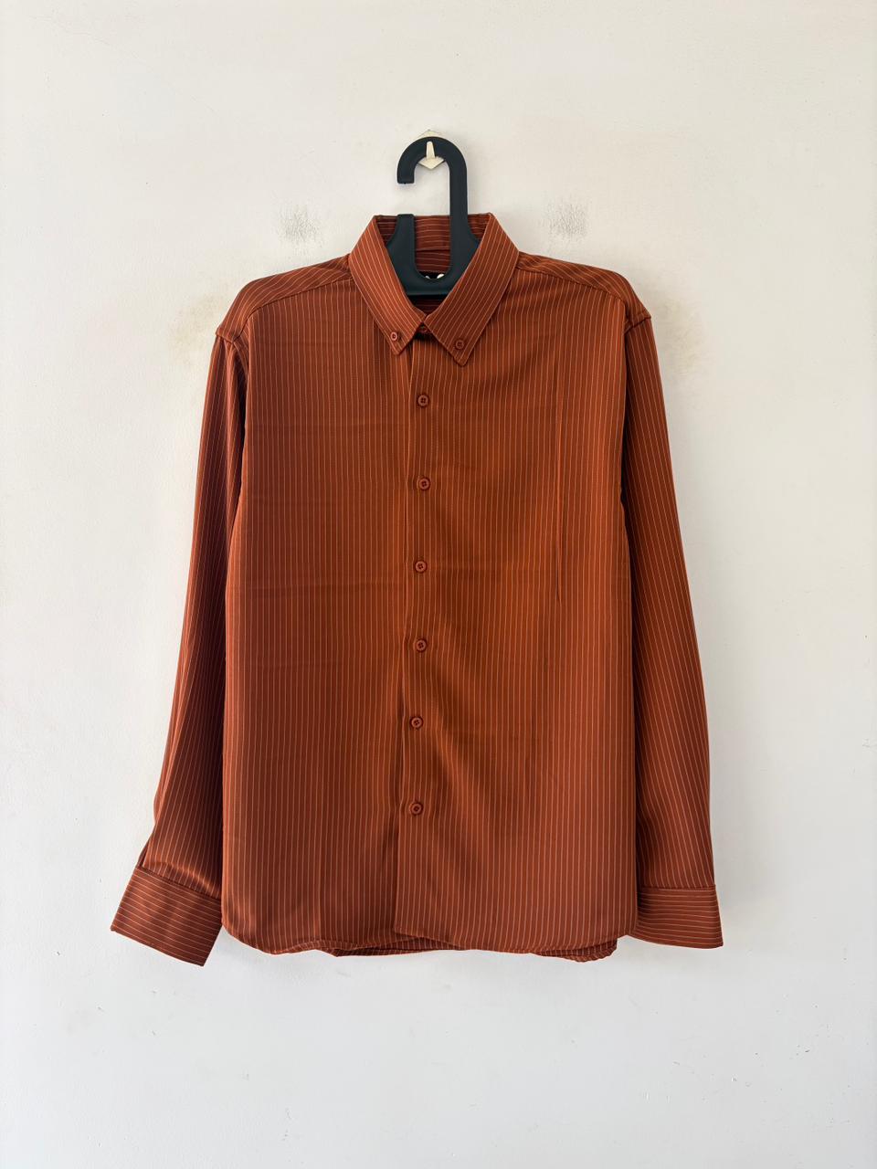 Terracotta Imp pin stripes shirt