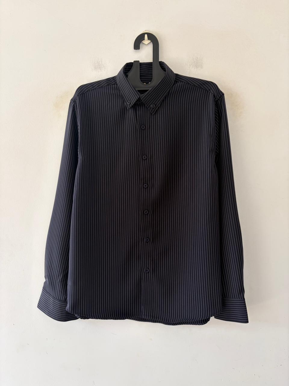 Navy Imp pin stripes shirt