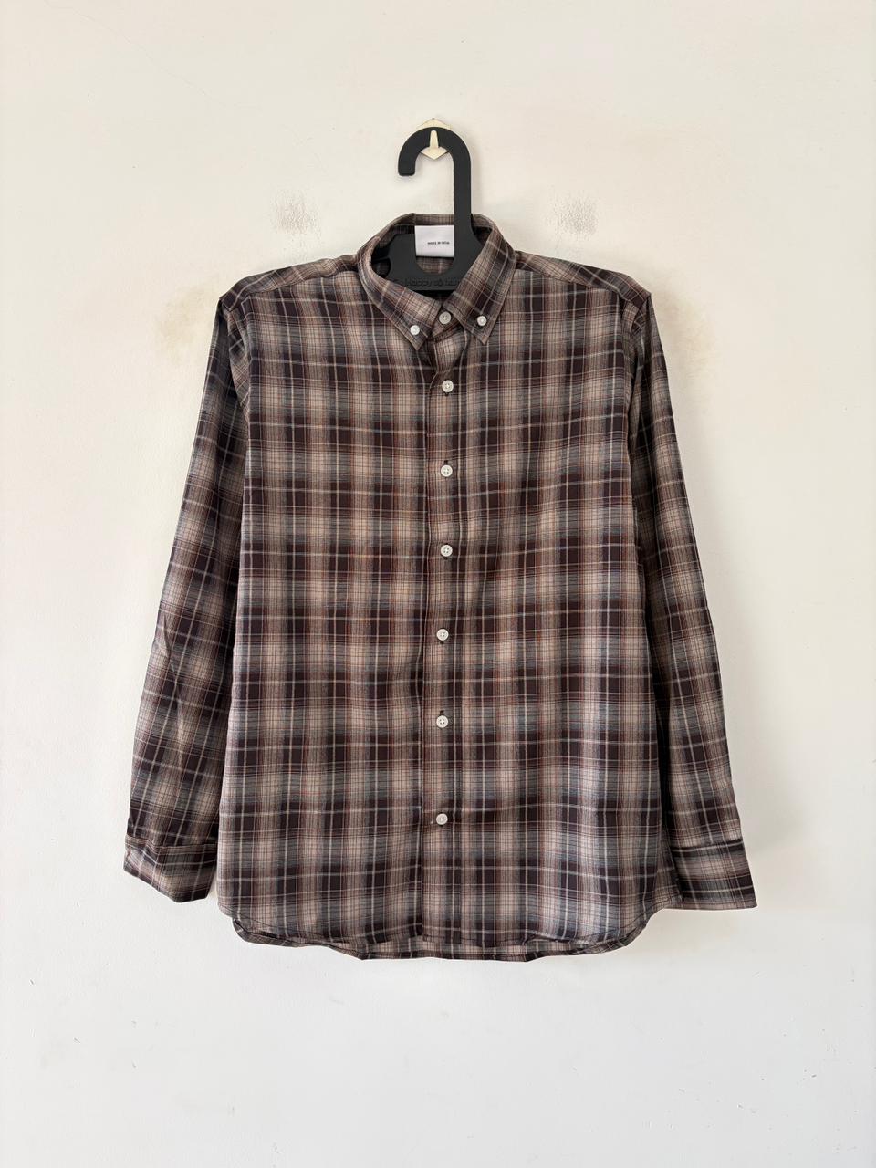 Grape ash imp check shirt