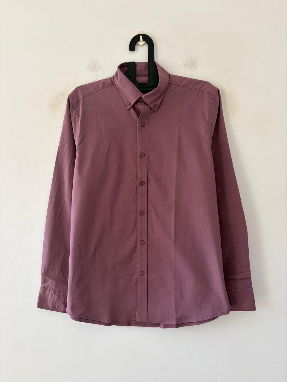 Mauve oxford shirt