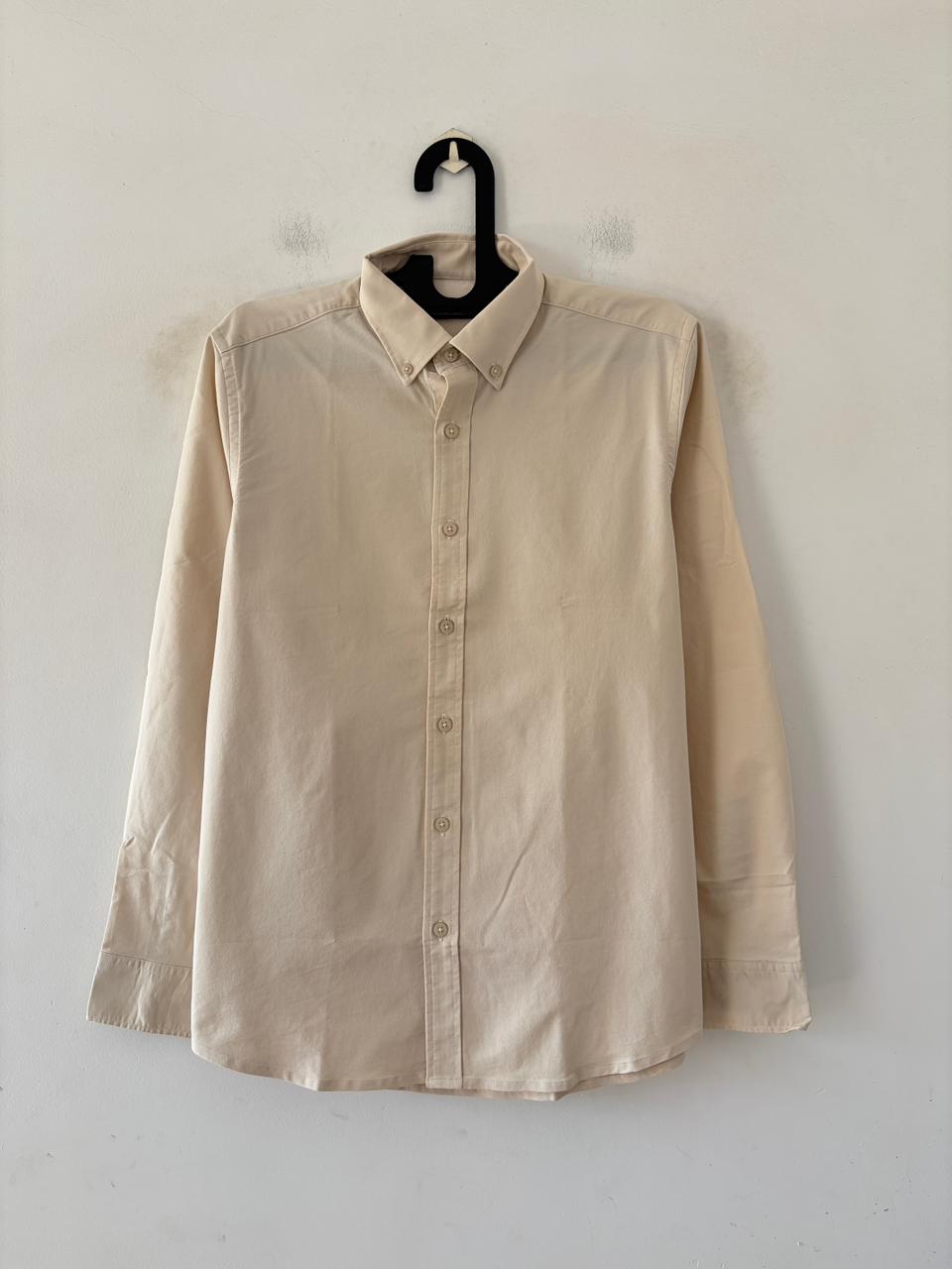 Sandstone dust oxford shirt