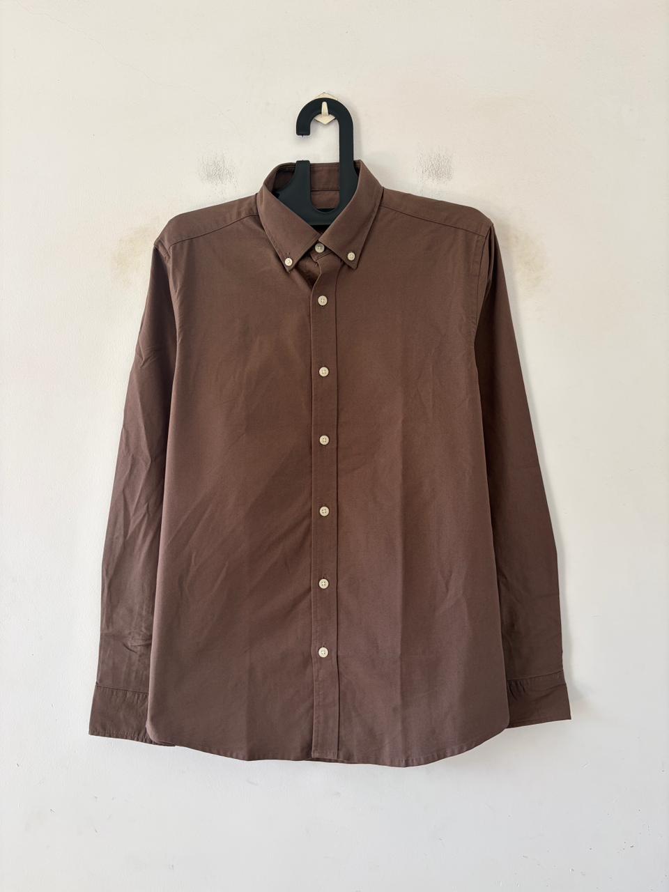 Cocoa crest oxford shirt