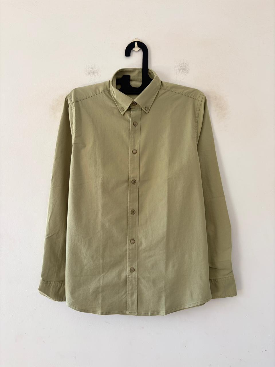 Pistachio green oxford shirt