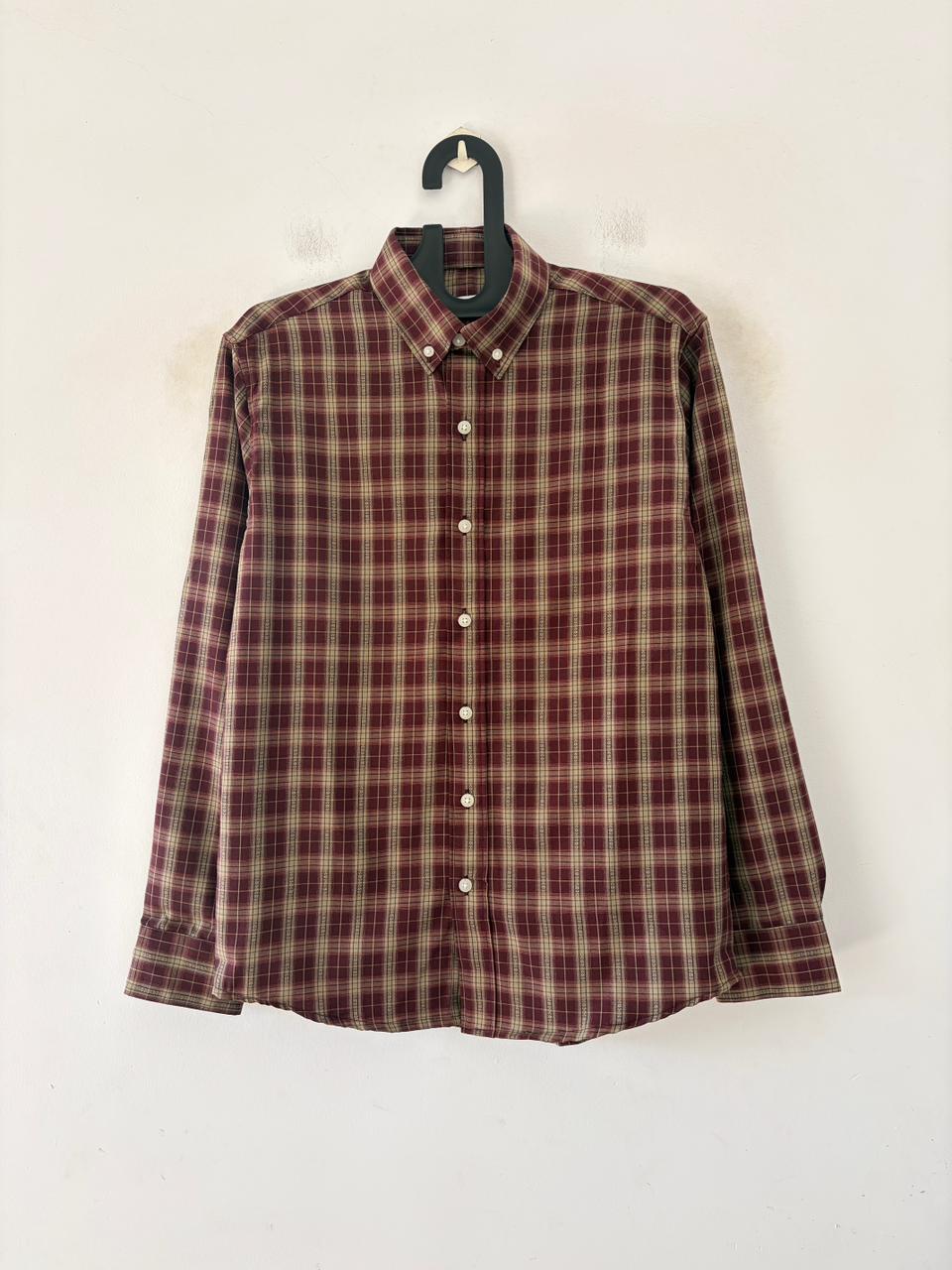 Garnet luxe imp check shirt