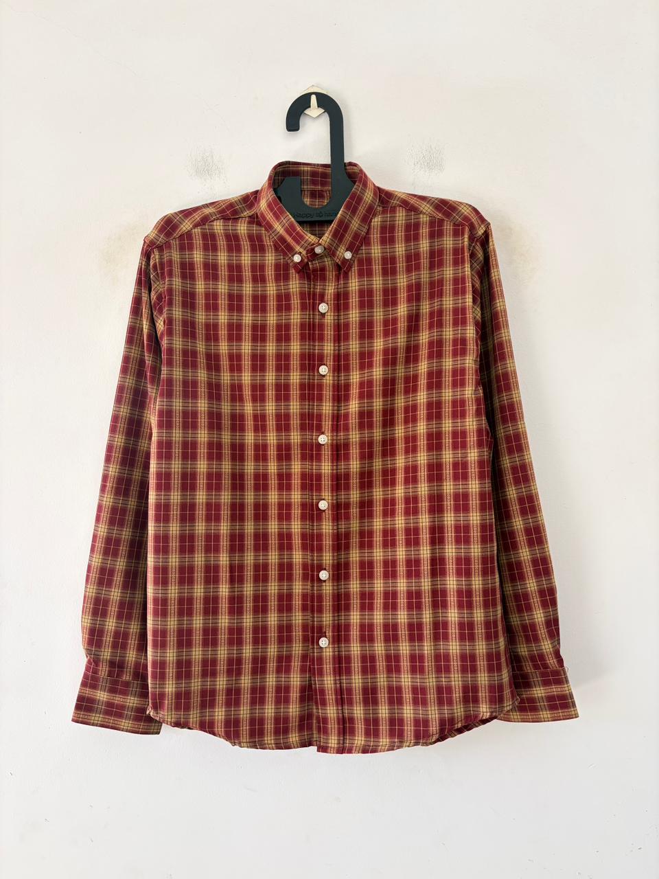 Terracotta crest imp check shirt