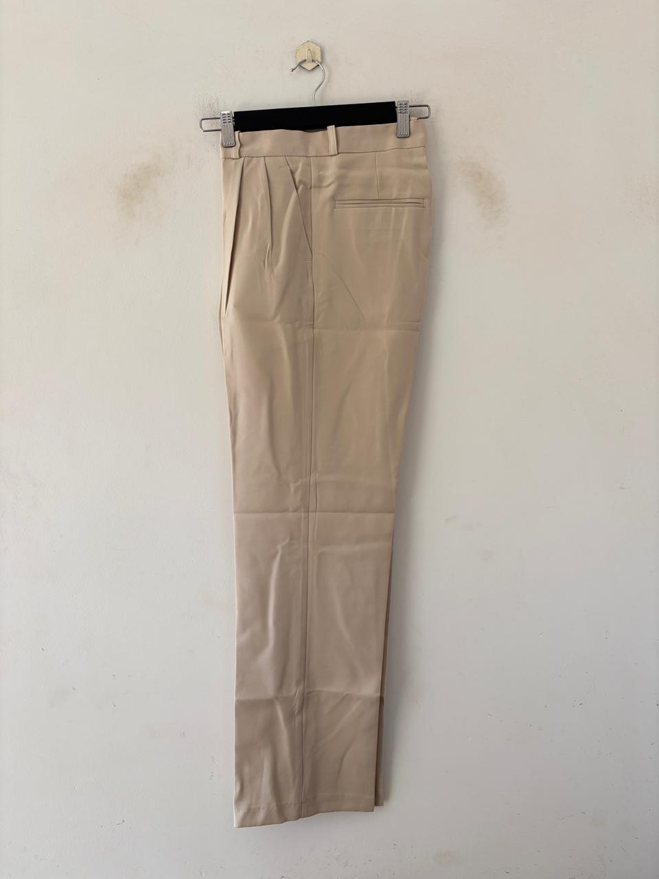 Ivory sand korean formal pants