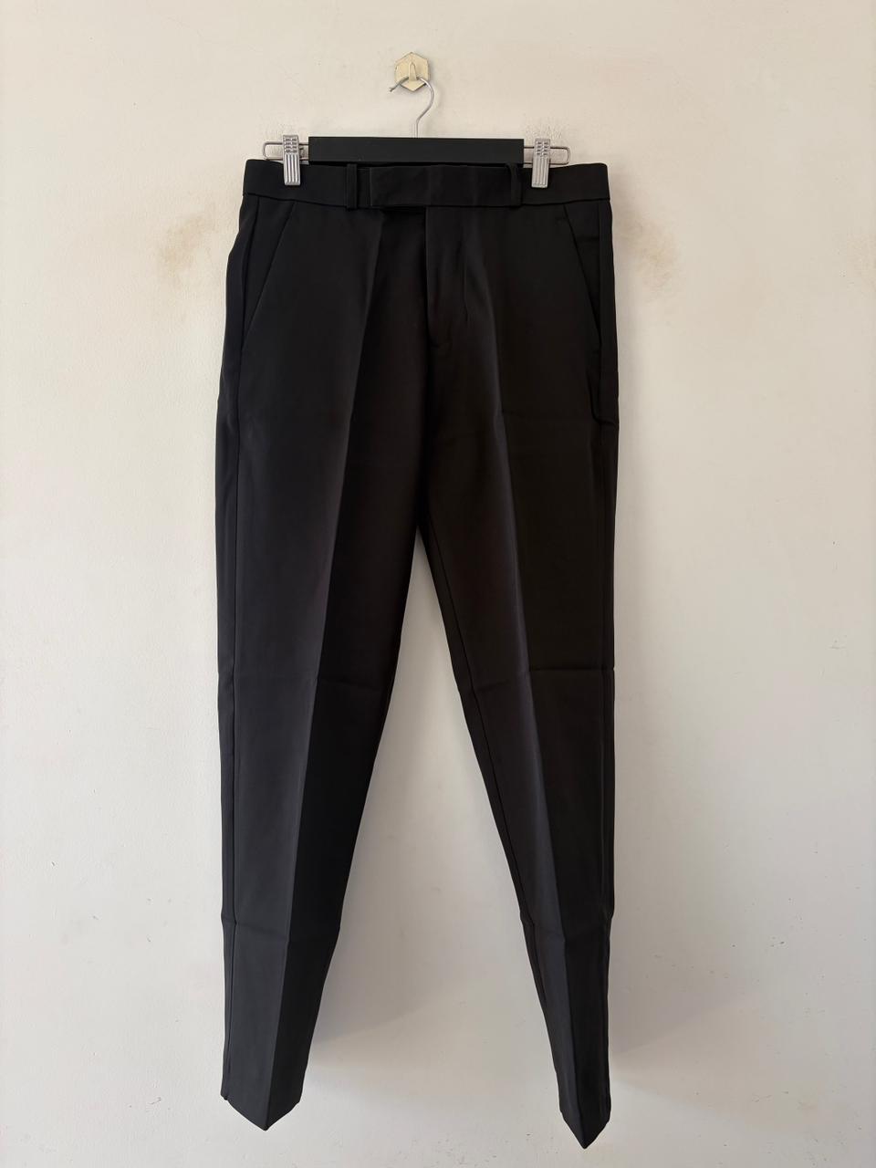 Graphite black formal pants