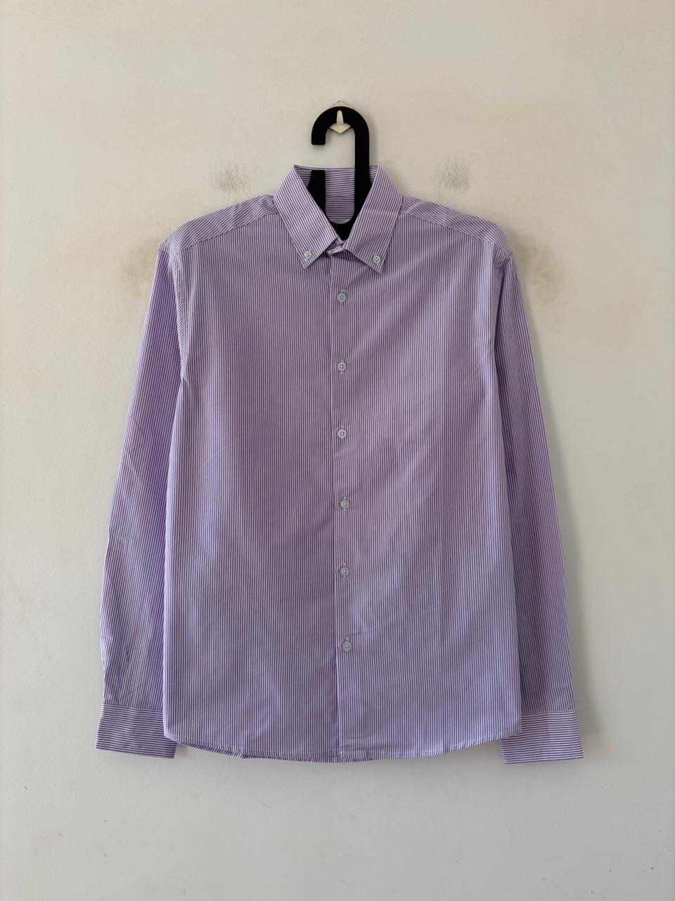 Lavender oldmoney stripes shirt