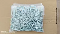 16-Pin FRC IDC Connector Clips - Male and Female, Pack of 100 Pairs