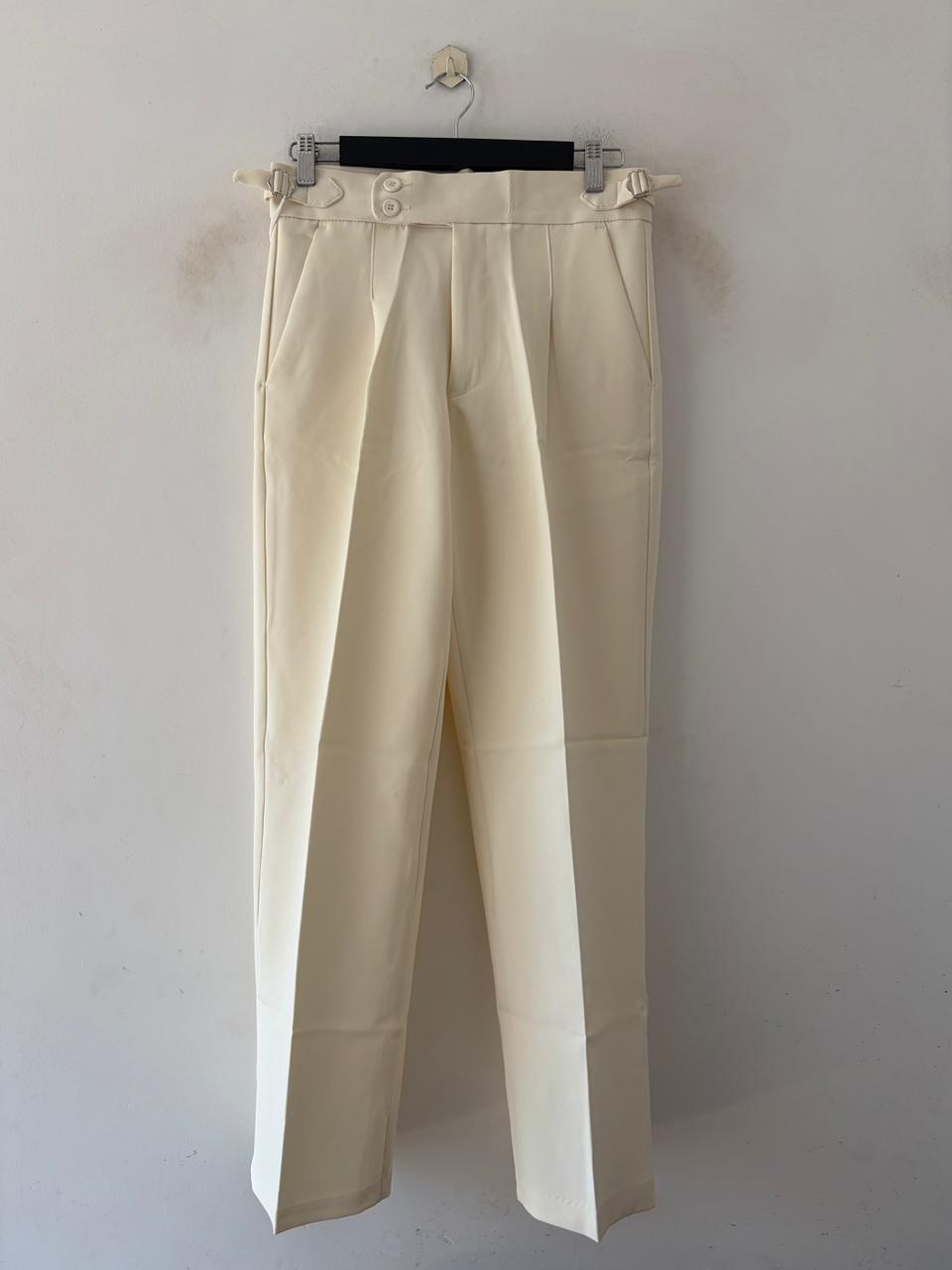Off white gurkha pants
