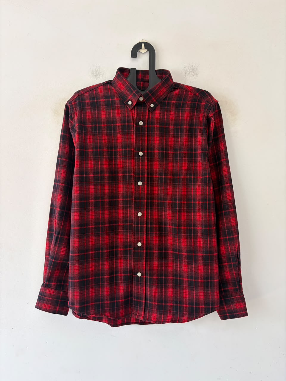 Crimson mist imp check shirt