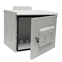 NOVARACK OUTDOOR 6U 550WX400D WITH WALLMOUNT + POLE MOUNT