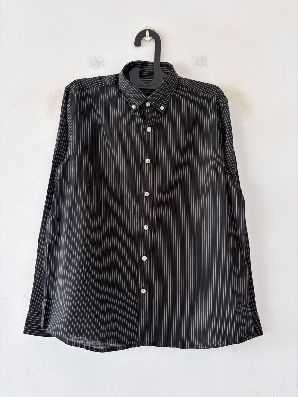 Obsidian black stripes shirt
