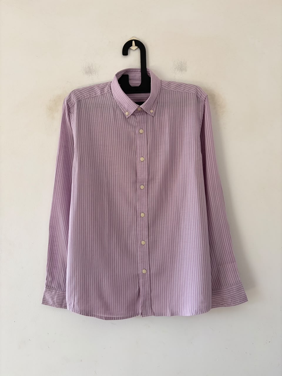Lilac luxe stripes shirt