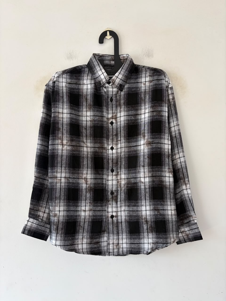 Silver & shadow washed flannels