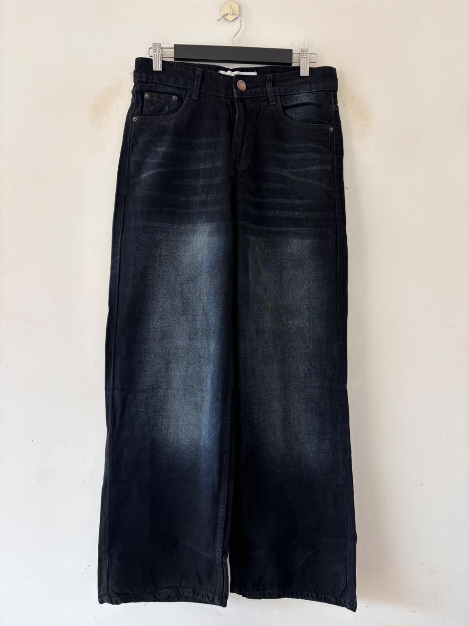Shadow mist whisker baggy jeans
