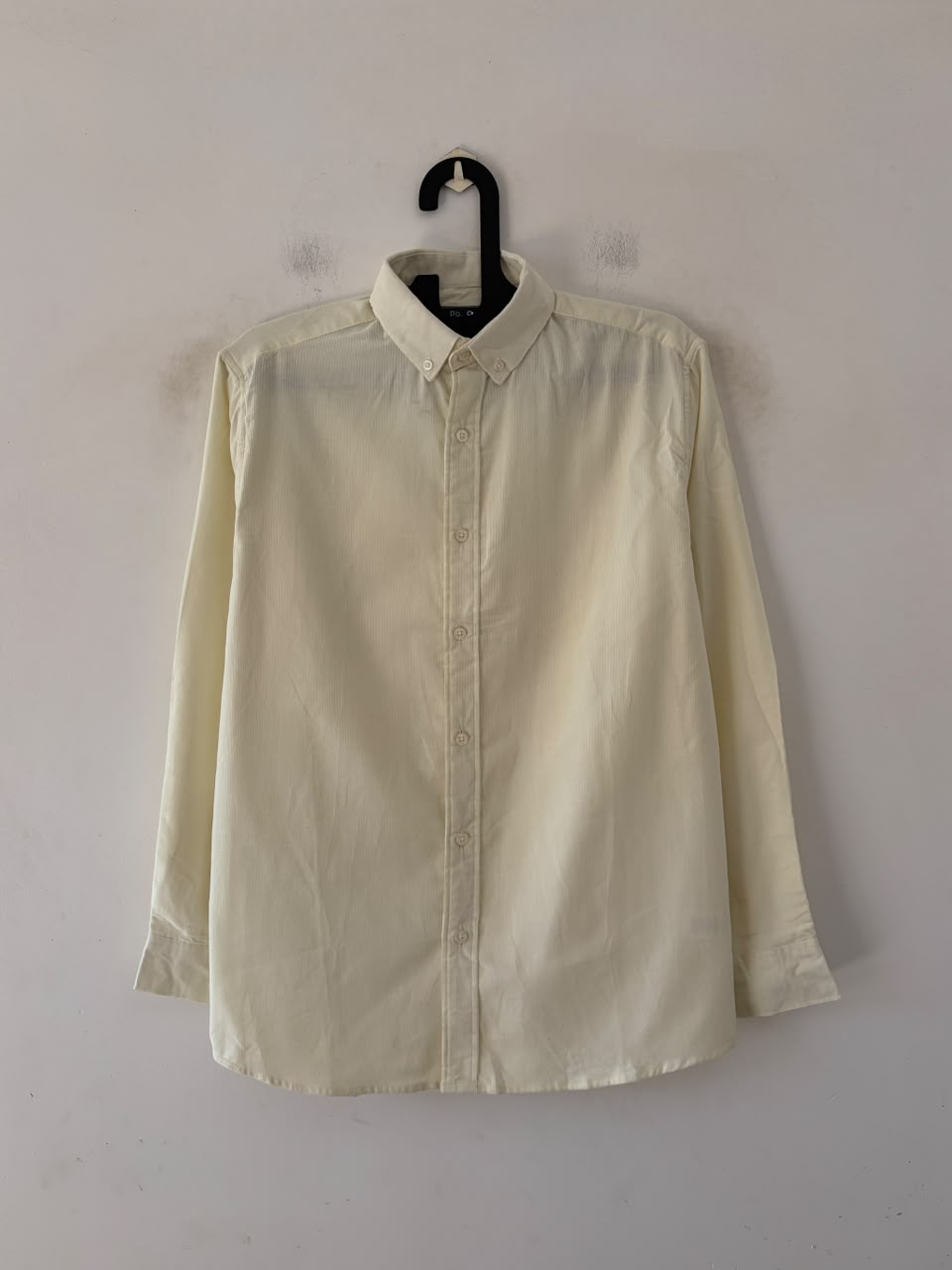 Butter yellow baby corduroy