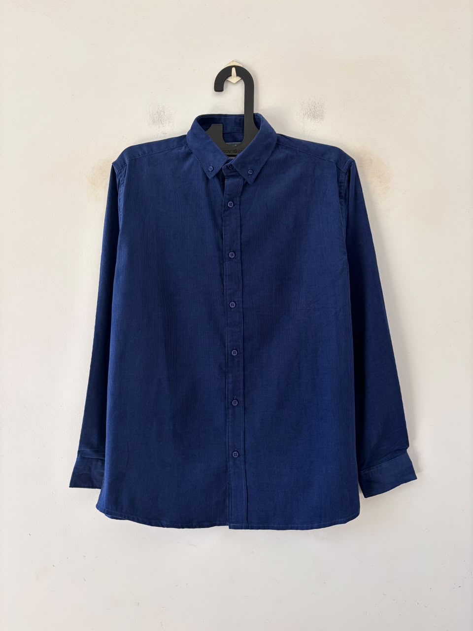 Indigo blue baby corduroy