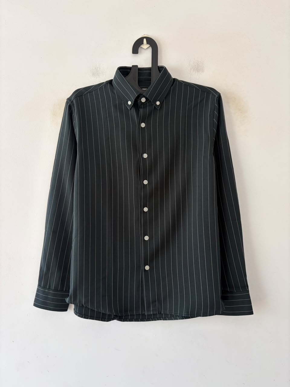 Forest green Imp pin stripes shirt
