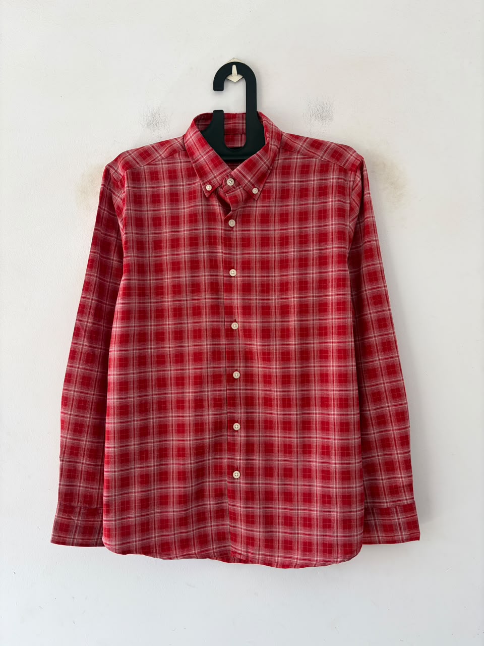 Vintage flame imp check shirt