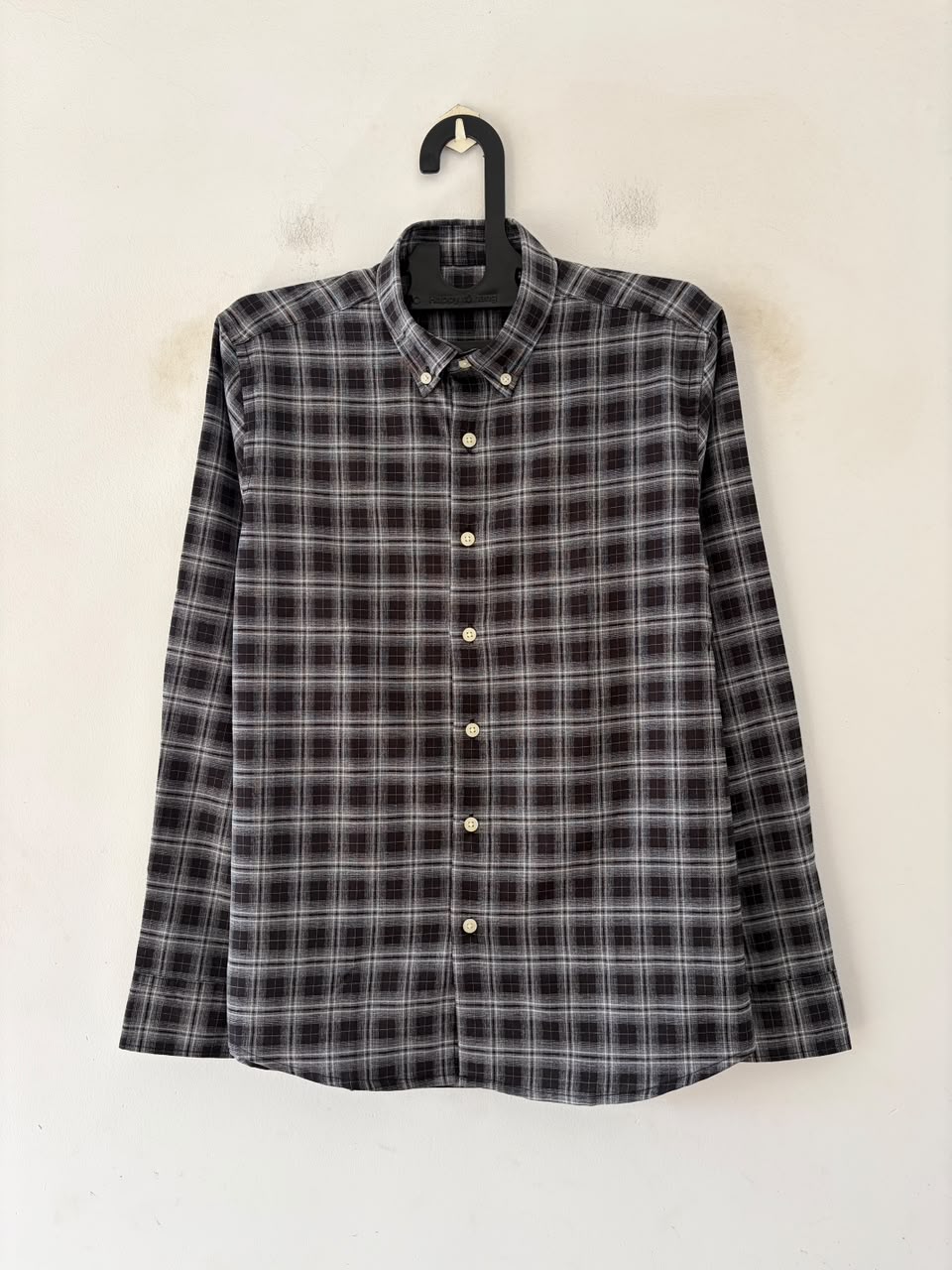 Noir heritage imp check shirt