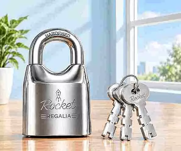 Rocket Padlocks Large Regalia
