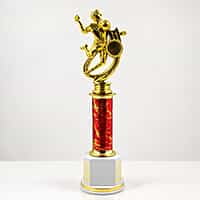 RC-PW1453 B GOLD RED 34.50CM