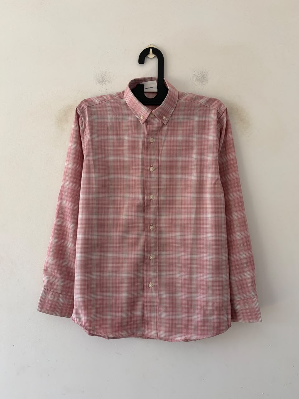 Vintage pink imp check shirt