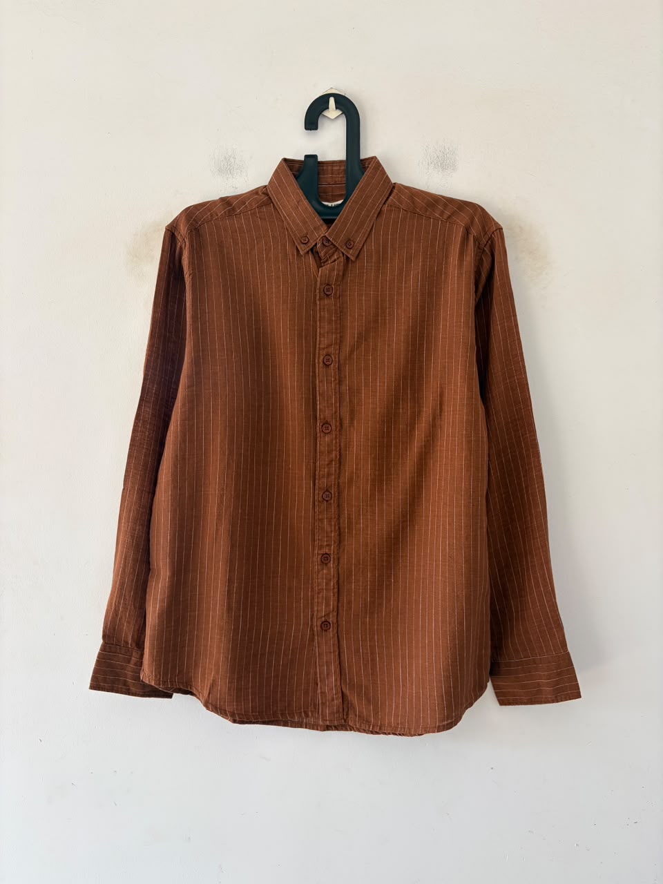 Honey linen pin stripes shirt