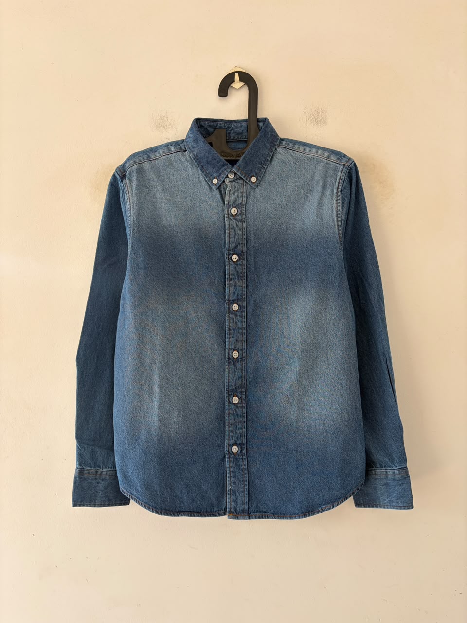 Classic blue denim shirt