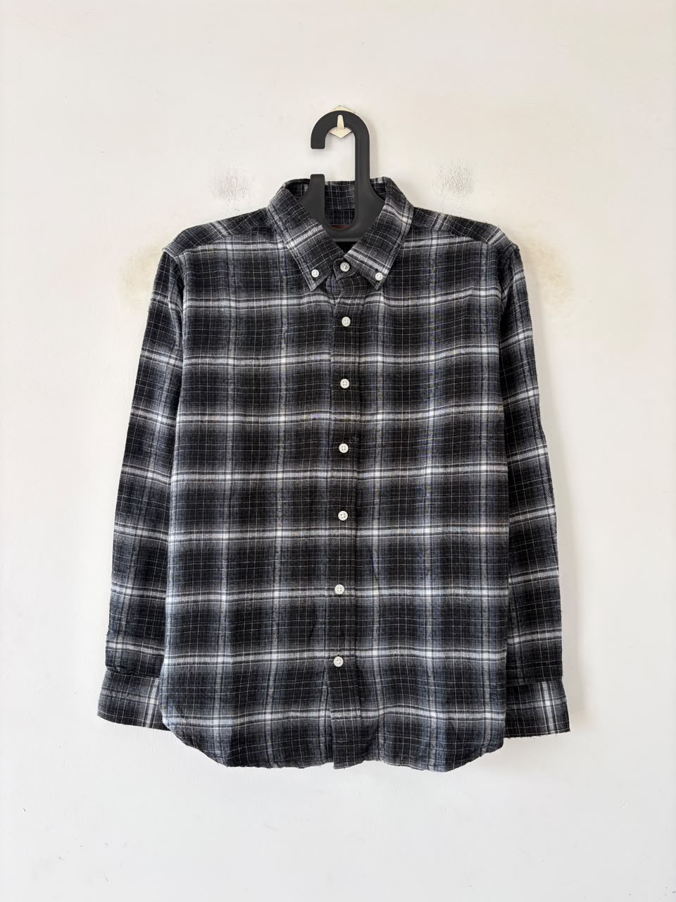Graphite & pearl flannels