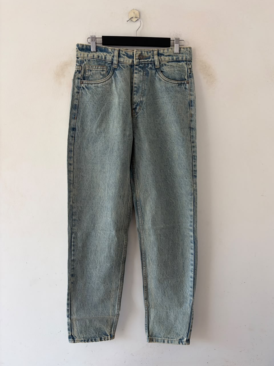 Winter moss momfit jeans