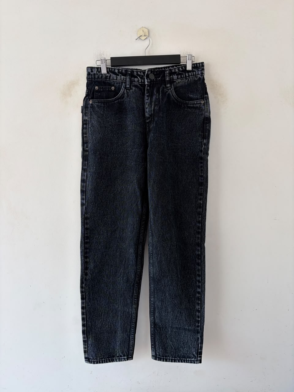 Shadow washed momfit jeans
