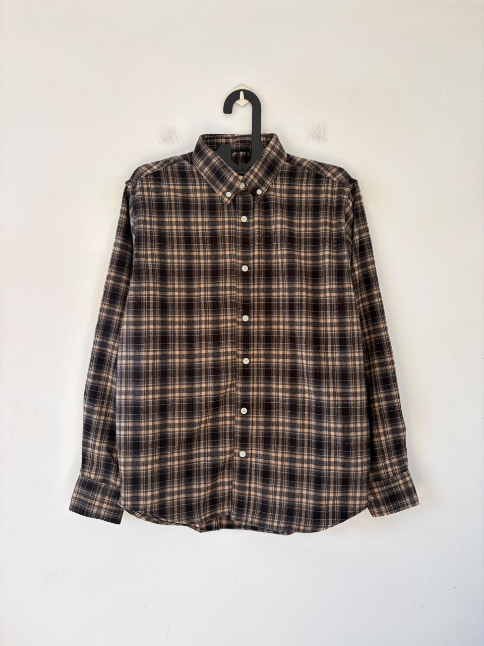 Charcoal & sand imp flannels