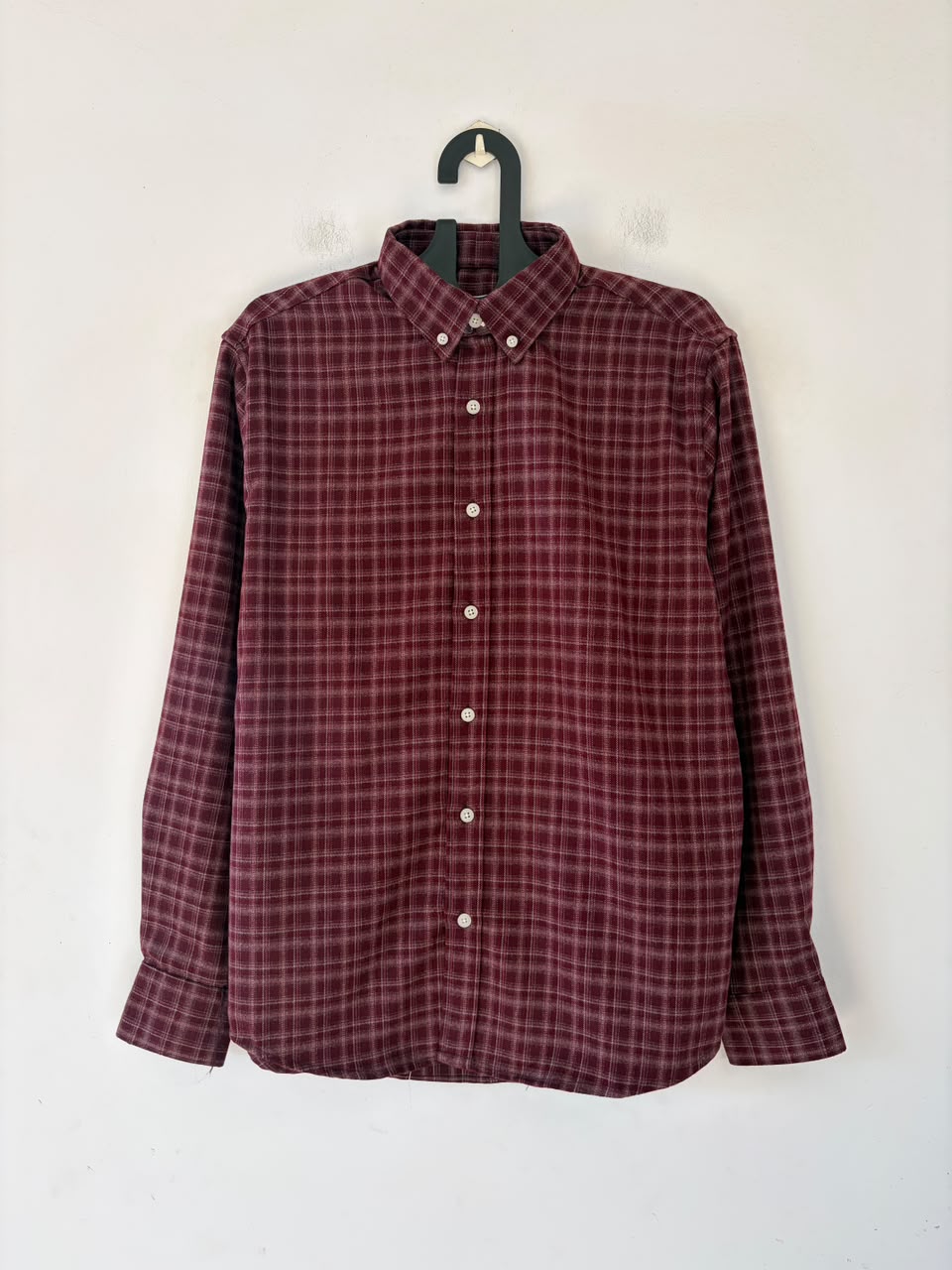 Burgundy & dune imp flannels
