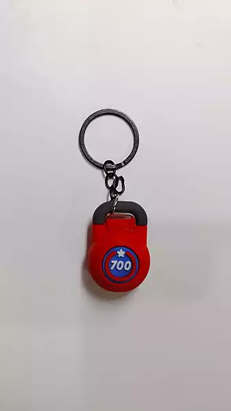 Red, Kettlebell ! GYM Key Chain