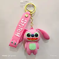 Pink Silicone Keychain & Bag Charm | Press & Pop Ears Feature