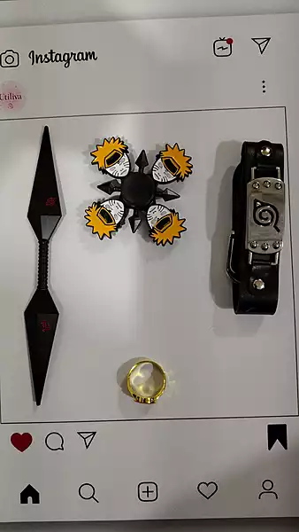 Naruto Anime Ninja Cosplay Combo Set