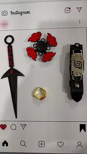 Minato Namikaze Flying Thunder God (Hiraishin) Kunai