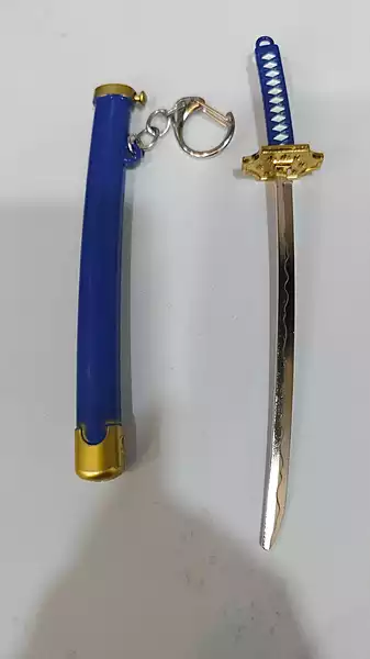 Blue & Wgite Mini Sword (Katana)