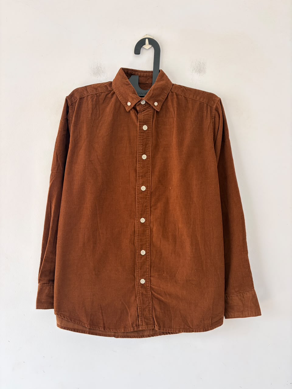 Copper Ember corduroy shirt