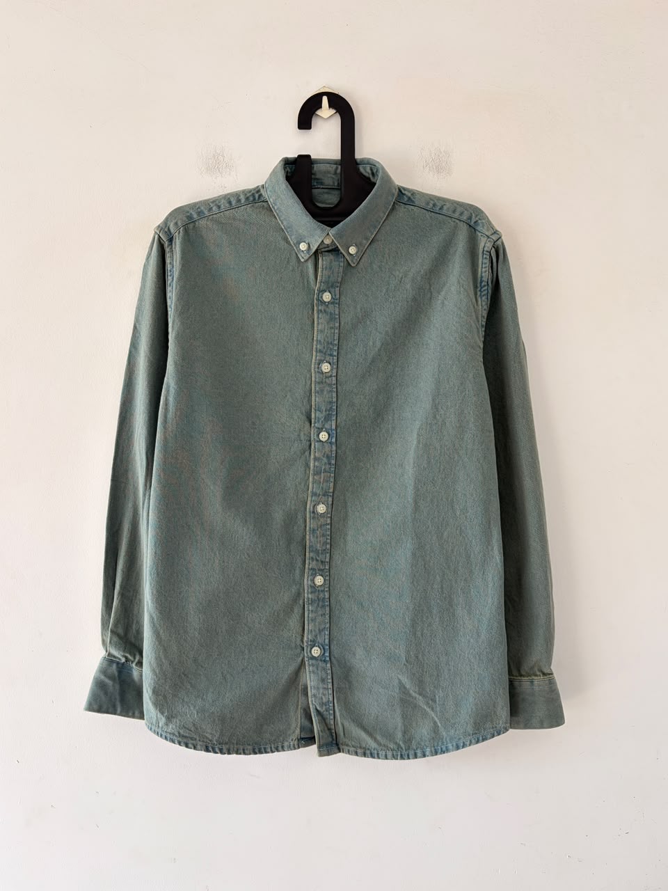Arctic blue denim shirt