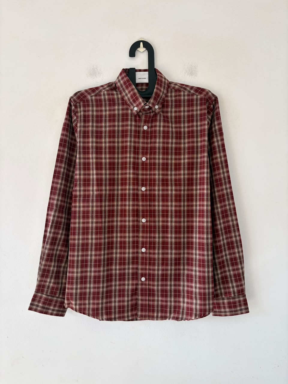 Merlot heritage imp check shirt