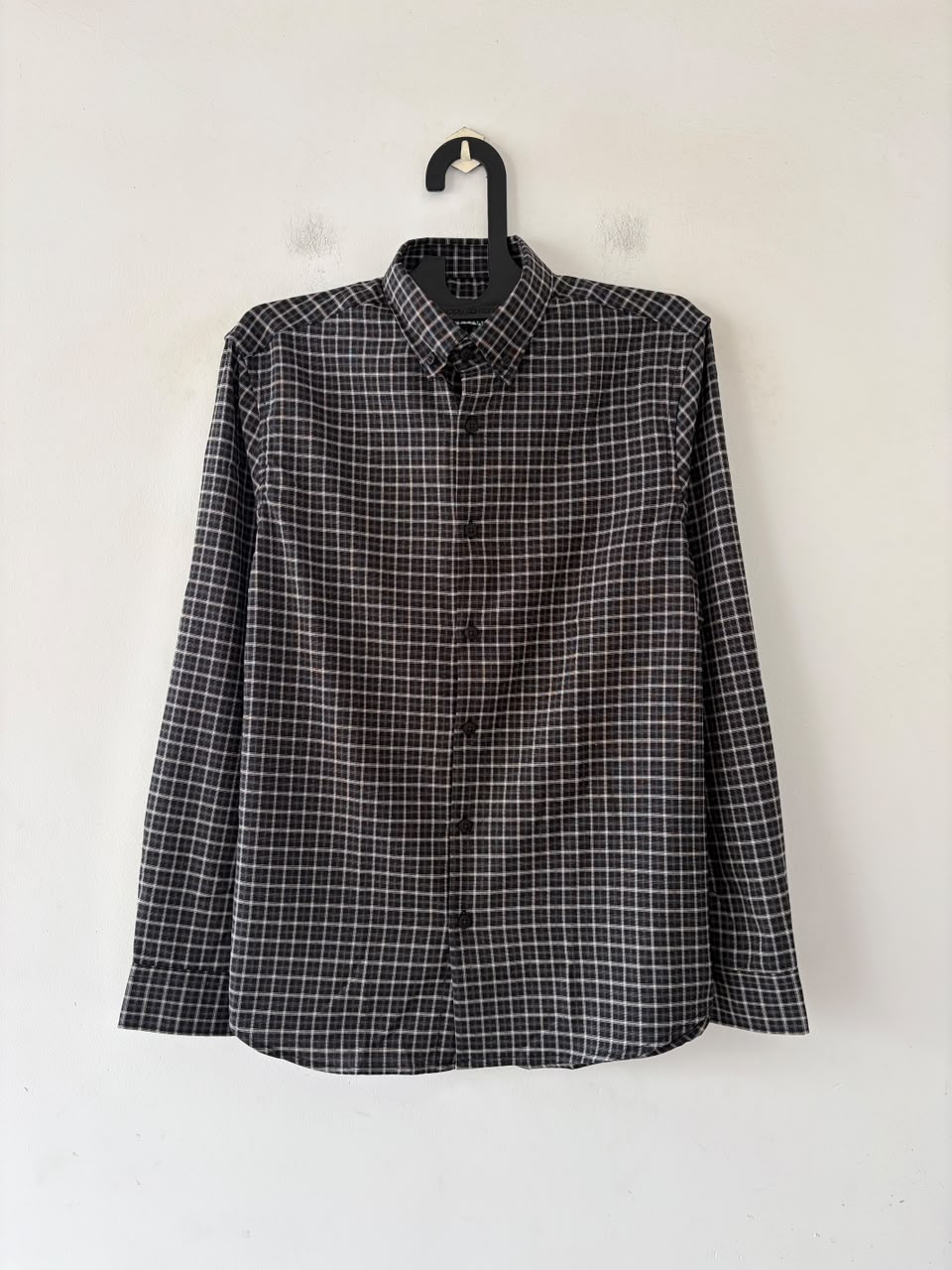 Graphite grid imp check shirt