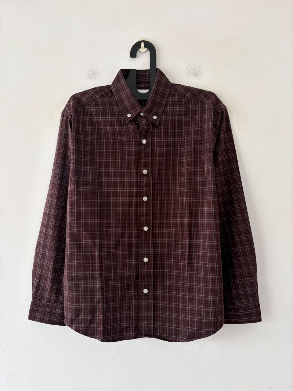 Coffee mist imp check shirt