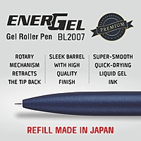 PENTEL BL2007 C-C ENERGEL BLUE BODY (BLUE INK) PENTEL BL2007 C-C ENERGEL BLUE BODY (BLUE INK)