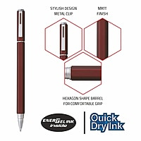 PENTEL BL667ECE ENERGEL BROWN BODY (BLUE INK) PENTEL BL667ECE ENERGEL BROWN BODY (BLUE INK)