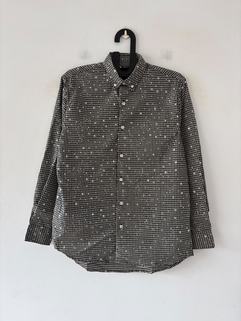 Obsidian imp star check shirt