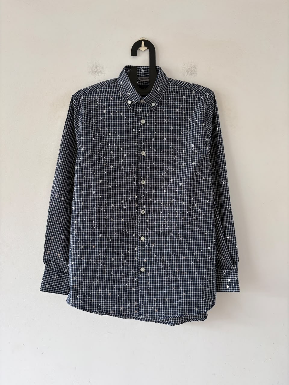 Midnight imp star check shirt